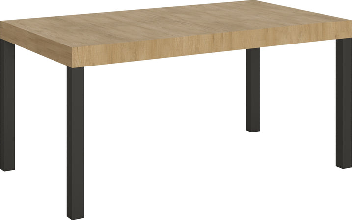 Tavolo-allungabile-90x160/420-cm-Everyday-telaio-Antracite-Itamoby