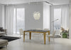 Tavolo-allungabile-90x160/420-cm-Flame-Evolution-telaio-Oro