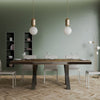 Tavolo-allungabile-90x160/420-cm-Traffic-Evolution-telaio-Antracite-Itamoby