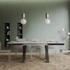 Tavolo-allungabile-90x160/420-cm-Traffic-Evolution-telaio-Antracite-Itamoby