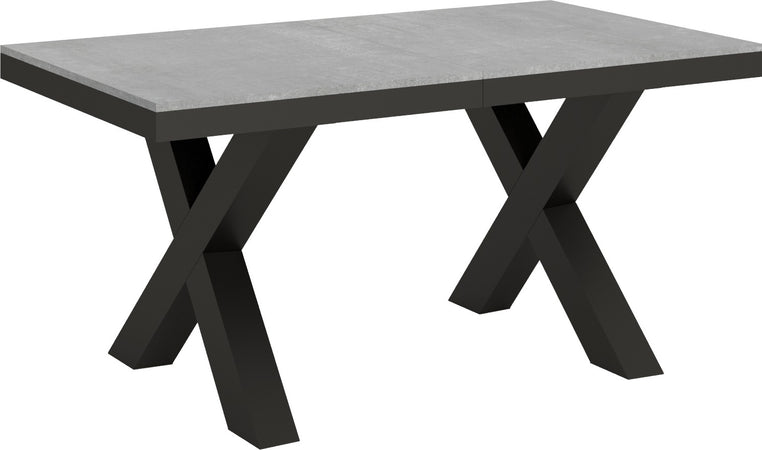 Tavolo-allungabile-90x160/420-cm-Traffic-Evolution-telaio-Antracite-Itamoby
