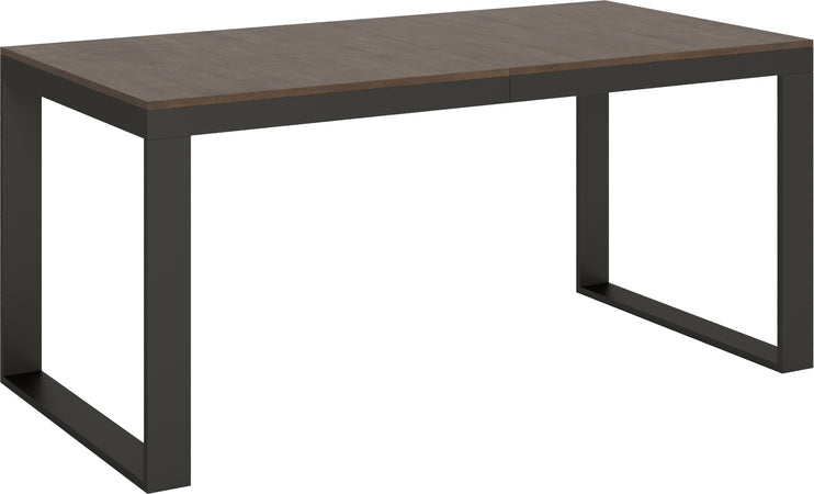 Tavolo-allungabile-90x180/284-cm-Tecno-Evolution-telaio-Antracite