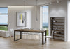 Tavolo-allungabile-90x180/284-cm-Tecno-Evolution-telaio-Antracite