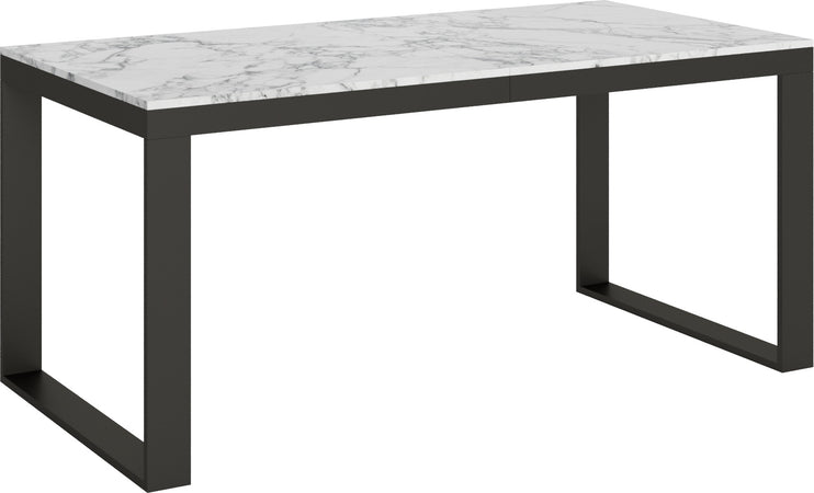 Tavolo-allungabile-90x180/284-cm-Tecno-Evolution-telaio-Antracite
