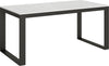 Tavolo-allungabile-90x180/284-cm-Tecno-Evolution-telaio-Antracite