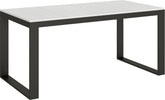 Tavolo-allungabile-90x180/284-cm-Tecno-Evolution-telaio-Antracite