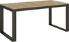 Tavolo-allungabile-90x180/284-cm-Tecno-Evolution-telaio-Antracite