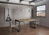 Tavolo-allungabile-90x180/284-cm-Tecno-Evolution-telaio-Antracite