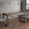Tavolo-allungabile-90x180/284-cm-Tecno-Evolution-telaio-Antracite
