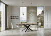 Tavolo-allungabile-90x180/284-cm-Volantis-Evolution-telaio-Antracite-Itamoby