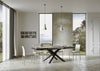 Tavolo-allungabile-90x180/284-cm-Volantis-Evolution-telaio-Antracite-Itamoby