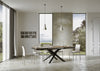 Tavolo-allungabile-90x180/284-cm-Volantis-Evolution-telaio-Antracite-Itamoby