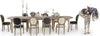 Tavolo allungabile Bedford rettangolare in legno massiccio di quercia europeo Casa e cucina/Arredamento/Sala da pranzo/Tavoli da sala da pranzo Decor Space - Altamura, Commerciovirtuoso.it