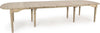 Tavolo allungabile Bedford rettangolare in legno massiccio di quercia europeo Casa e cucina/Arredamento/Sala da pranzo/Tavoli da sala da pranzo Decor Space - Altamura, Commerciovirtuoso.it