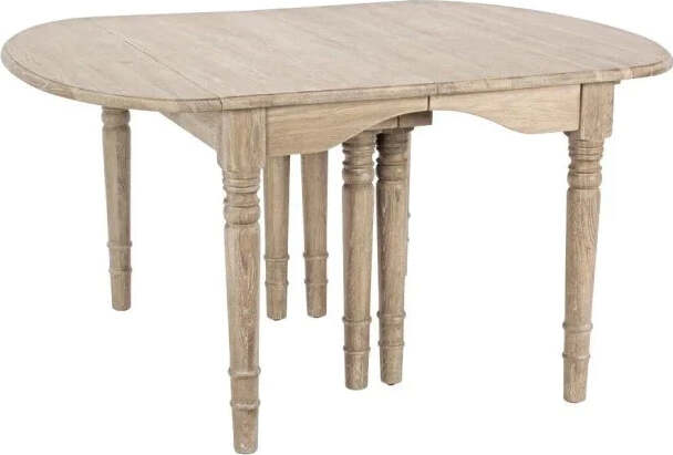 Tavolo allungabile Bedford rettangolare in legno massiccio di quercia europeo Casa e cucina/Arredamento/Sala da pranzo/Tavoli da sala da pranzo Decor Space - Altamura, Commerciovirtuoso.it