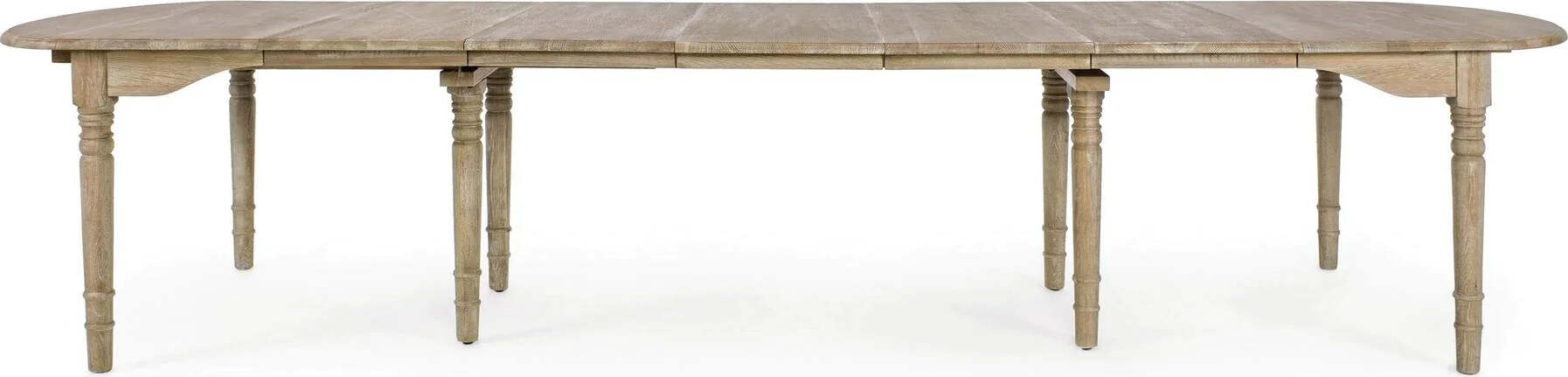 Tavolo allungabile Bedford rettangolare in legno massiccio di quercia europeo Casa e cucina/Arredamento/Sala da pranzo/Tavoli da sala da pranzo Decor Space - Altamura, Commerciovirtuoso.it