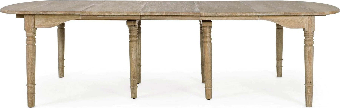 Tavolo allungabile Bedford rettangolare in legno massiccio di quercia europeo Casa e cucina/Arredamento/Sala da pranzo/Tavoli da sala da pranzo Decor Space - Altamura, Commerciovirtuoso.it