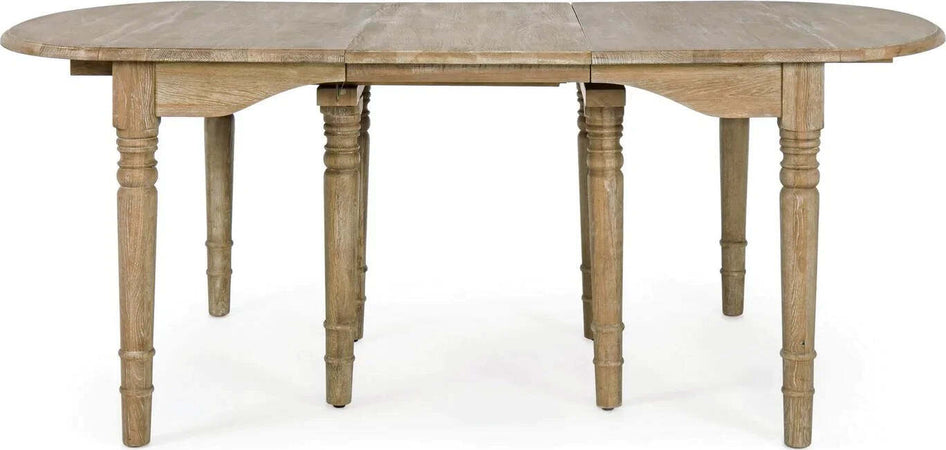 Tavolo allungabile Bedford rettangolare in legno massiccio di quercia europeo Casa e cucina/Arredamento/Sala da pranzo/Tavoli da sala da pranzo Decor Space - Altamura, Commerciovirtuoso.it