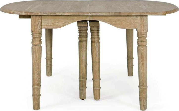 Tavolo allungabile Bedford rettangolare in legno massiccio di quercia europeo Casa e cucina/Arredamento/Sala da pranzo/Tavoli da sala da pranzo Decor Space - Altamura, Commerciovirtuoso.it