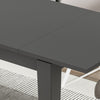 Tavolo allungabile Megaron antracite 120x80 cm