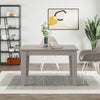 Tavolo allungabile Megaron tortora light mocha 120x80 cm