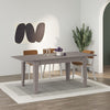Tavolo allungabile Tolmen light mocha tortora 140x80 cm