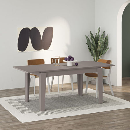 Tavolo allungabile Tolmen light mocha tortora 140x80 cm