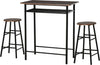 Tavolo-Alto-con-2-Sgabelli-per-Cucina,-Soggiorno,-Bar,-Struttura-in-Acciaio-con-Poggiapiedi-e-Mensola-JH6835-297BKJH6