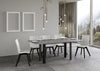 Tavolo-apribile-120/200x45/90-cm-Linea-Double-telaio-Antracite