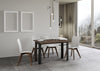 Tavolo-apribile-120/200x45/90-cm-Linea-Double-telaio-Antracite