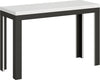 Tavolo-apribile-120/200x45/90-cm-Linea-Double-telaio-Antracite