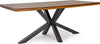 Tavolo Arnav rettangolare, con gambe, piano in legno di mango da 200 x 100 cm Casa e cucina/Arredamento/Sala da pranzo/Tavoli da sala da pranzo Decor Space - Altamura, Commerciovirtuoso.it