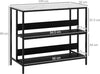 tavolo-bar-angolo-cucina-con-Mensole,-Isola-Piano-Effetto-Marmo-e-Struttura-in-Metallo,-100x50x90cm,-scaffale-Nero-e-Bianco-multiuso-ufficio-studio-bagno-F801-338V80BKA