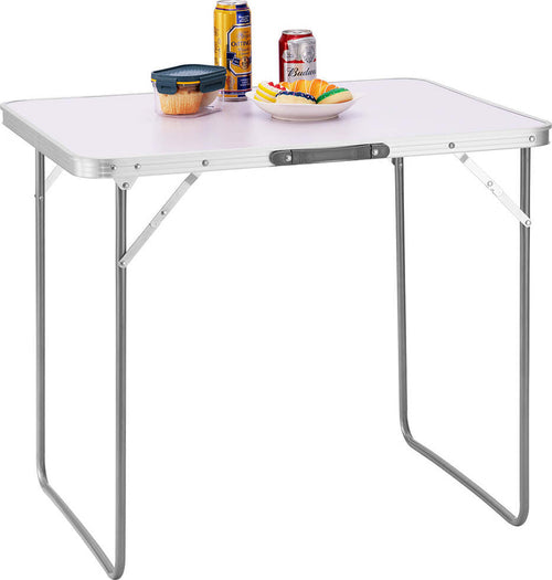 Tavolo-Campeggio-Picnic-Alluminio-60x80x68-cm-Pieghevole-Maniglia-per-Trasporto