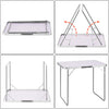 Tavolo-Campeggio-Picnic-Alluminio-60x80x68-cm-Pieghevole-Maniglia-per-Trasporto