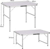 Tavolo-Campeggio-Picnic-Alluminio-90x60x70-Pieghevole-Valigetta-Piano-Formica