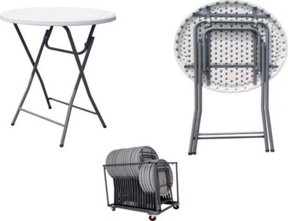 tavolo-catering-alto-tondo-60-Grigio-Milani-Home
