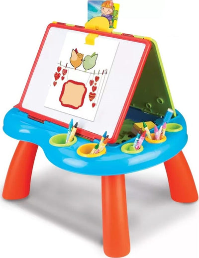Tavolo Con Doppia Lavagna Per Bambini Scomparti Porta Accessori Puzzle E Gessi Giochi e giocattoli/Attività creative/Lavagne/Lavagnette Trade Shop italia - Napoli, Commerciovirtuoso.it