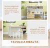 Tavolo-da-Bar-Moderno-in-MDF-per-2-Persone-con-4-Ripiani-Aperti-e-Armadietto,-116x79.5x91-cm-MN4835-953V00WTMN4