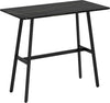 Tavolo-da-Bar-Rettangolare-per-4-Persone-in-MDF-e-Metallo,-118x58x98-cm,-Nero-HG683A-029V00BKHG6