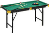 Tavolo-da-Biliardo-ad-Altezza-Regolabile-con-Accessori,-in-MDF-e-Acciaio,-140x60x55-75-cm,-Verde-TY6A70-082V00GNTY6