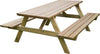 Tavolo da pic nic in legno con panche per agriturismo e ristoranti 180 cm Sport e tempo libero/Attività ricreative all'aperto/Camping e outdoor/Arredamento da campeggio/Tavoli La Zappa - Altamura, Commerciovirtuoso.it