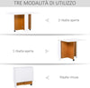 Tavolo-da-Pranzo-Allungabile,-Design-Moderno,-Tavolo-Pieghevole-Salvaspazio-con-Ruote-120-×-80-×-73cm-KF3833-412KF3