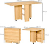 Tavolo-da-Pranzo-Pieghevole-e-Moderno-con-2-Ripiano-Aperti,-Tavolo-da-Cucina-e-Sala-da-Pranzo,-140x80x74cm,-Color-Legno-HY7833-413HY7
