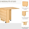 Tavolo-da-Pranzo-Pieghevole-e-Moderno-con-2-Ripiano-Aperti,-Tavolo-da-Cucina-e-Sala-da-Pranzo,-140x80x74cm,-Color-Legno-HY7833-413HY7