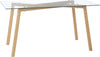 Tavolo-da-Pranzo-Rettangolare-per-6-Persone-max,-in-Acciaio-con-Piano-in-Vetro-Temperato,-150x75x76-cm-LK7835-837V01TPLK7