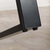 Tavolo-da-Pranzo-Rettangolare-Stile-Industriale-per-8-Persone,-180x90x75cm,-Grigio-e-Nero-WR3835-841V00GYWR3