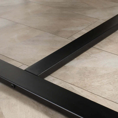 Tavolo-da-Pranzo-Rettangolare-Stile-Industriale-per-8-Persone,-180x90x75cm,-Grigio-e-Nero-WR3835-841V00GYWR3