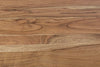 Tavolo Egon rettangolare, con gambe in acciaio, piano in legno di acacia, stile moderno Casa e cucina/Arredamento/Sala da pranzo/Tavoli da sala da pranzo Decor Space - Altamura, Commerciovirtuoso.it