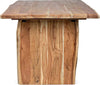 Tavolo Eneas rettangolare, con gambe, in legno di acacia da 200 x 95 cm Casa e cucina/Arredamento/Sala da pranzo/Tavoli da sala da pranzo Decor Space - Altamura, Commerciovirtuoso.it